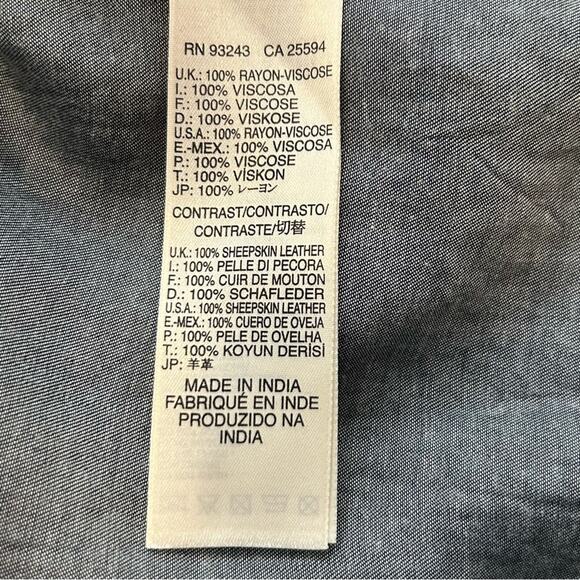 Diesel Leather Star Pattern Corset Spaghetti Strap Dress Medium - Picture 14 of 16